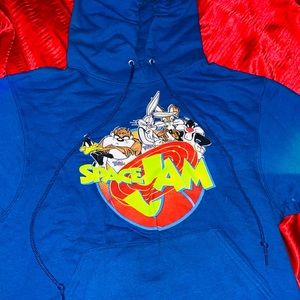 SPACE JAM BLUE HOODIE SWAG
